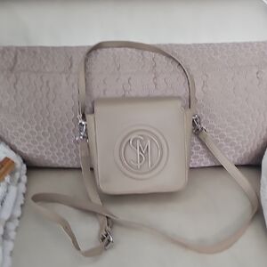 Steve Madden Taupe Crossbody Bag